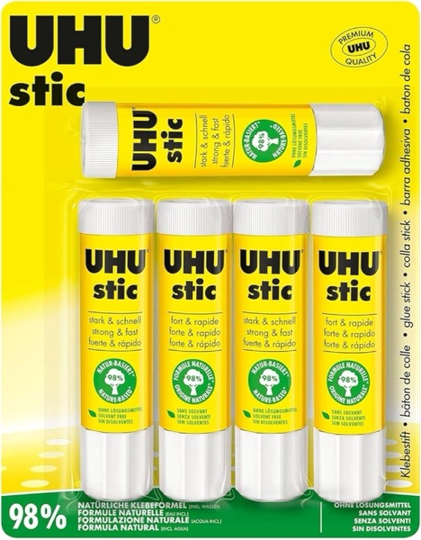 Coller du papier sans faire de plis : le bâton de colle UHU Stic, nouveauté Amazon