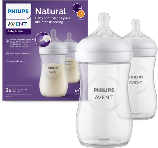 Calmer les coliques de mon bébé : le biberon Philips Avent 260 ml, nouveauté Amazon
