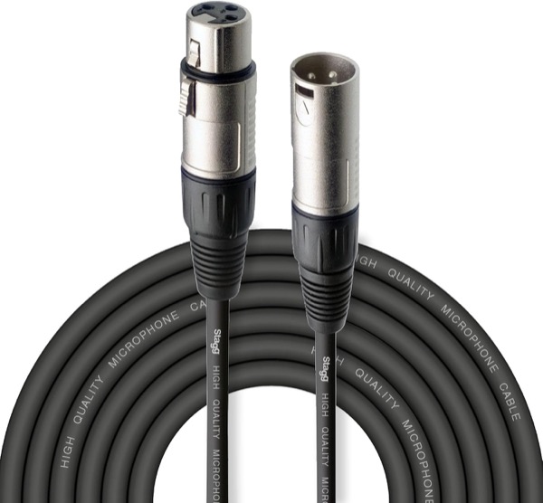 Brancher un micro sur une sono : le câble XLR 6 m signé Stagg, nouveauté Amazon
