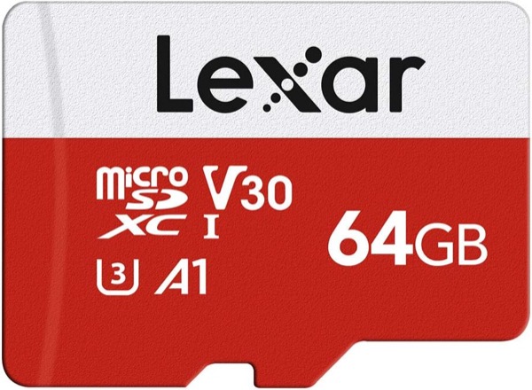 Manque de place sur mon téléphone : la carte micro SD Lexar 64 Go, nouveauté Amazon