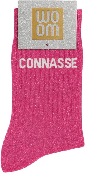Petit cadeau rigolo pour femme : chaussettes à paillettes à message, nouveauté Amazon
