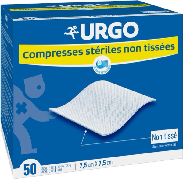 Désinfecter une éraflure sur la peau : les compresses stériles Urgo, nouveauté Amazon