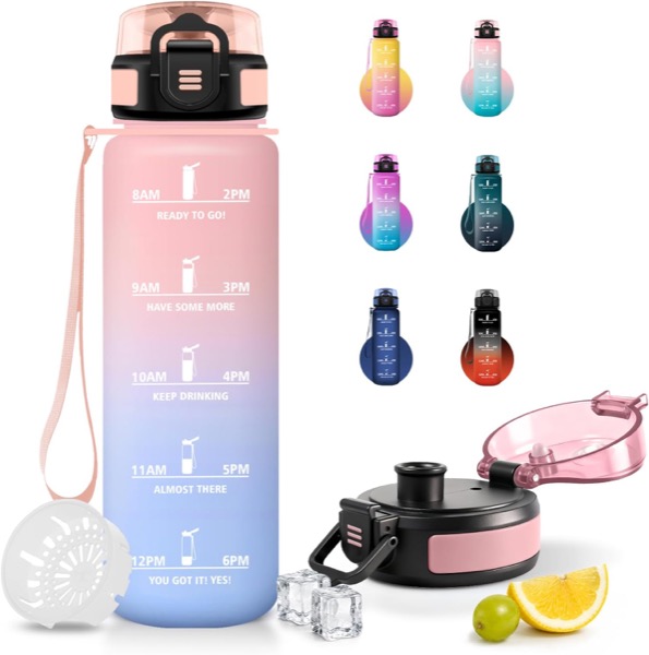 Emporter de l'eau propre en randonnée : la gourde filtrante 500ml, nouveauté Amazon