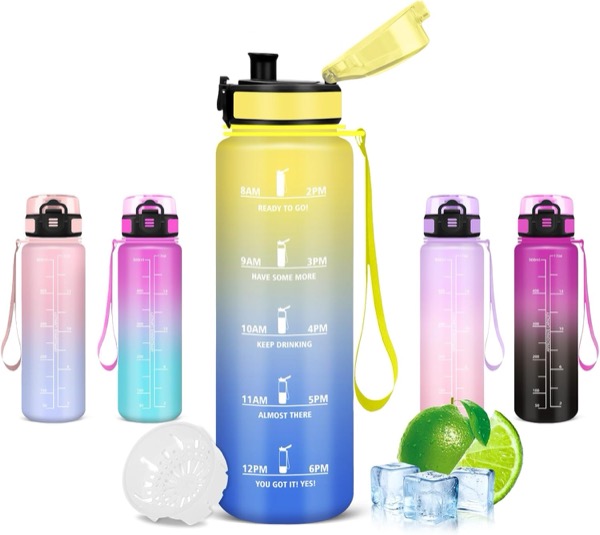 Éviter les fuites dans le sac à dos : la gourde graduée anti-fuite, nouveauté Amazon