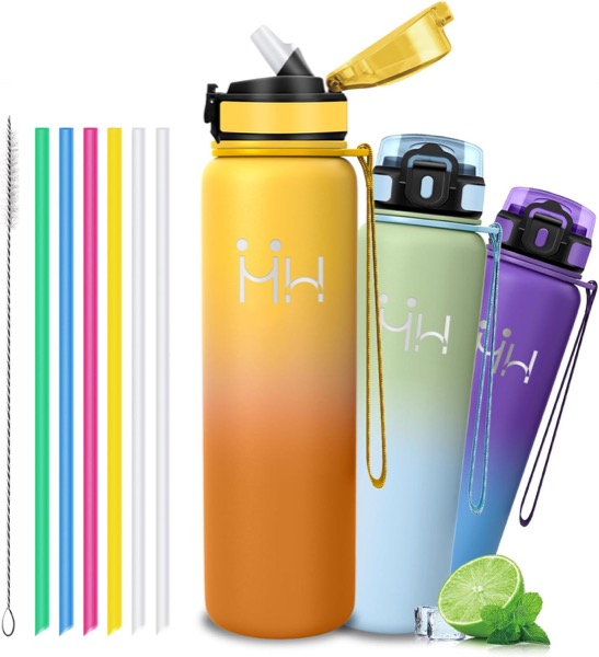 Garder sa boisson fraîche toute la journée : la gourde isotherme 1L, nouveauté Amazon