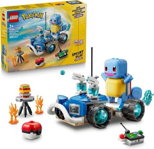 Jouet de construction interactif pour enfant : LEGO Pokémon Carapuce, nouveauté Amazon