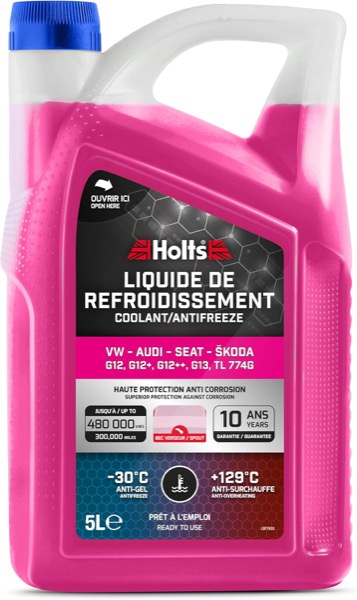 Protéger le moteur contre le gel : liquide de refroidissement Holts, nouveauté Amazon