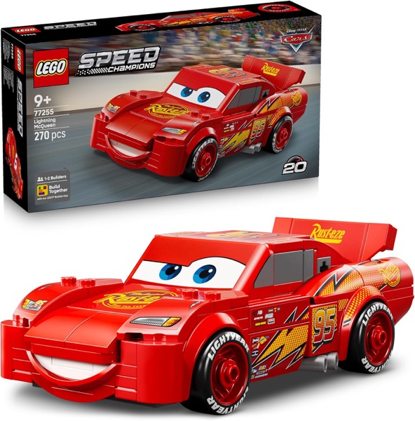 Jeu de construction pour garçon fan de voitures : LEGO Flash McQueen, nouveauté Amazon
