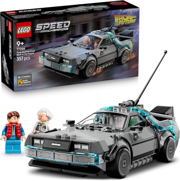 Cadeau original amateur de films cultes années 80 : la maquette LEGO, nouveauté Amazon