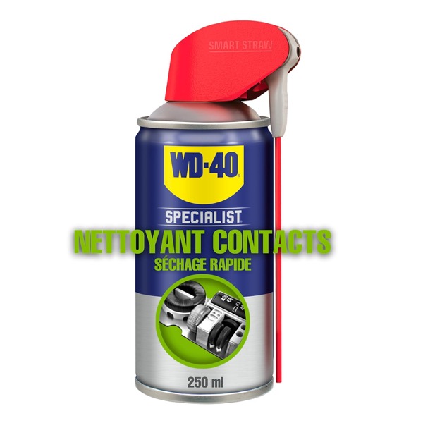 faux contact sur une carte électronique : le nettoyant contacts WD-40, nouveauté Amazon