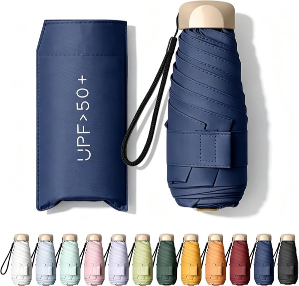 Protection contre le soleil en été : le parapluie pliant anti-UV, nouveauté Amazon