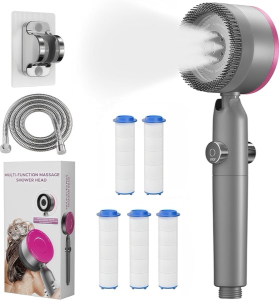 Protéger ma peau du calcaire : le pommeau de douche filtrant, nouveauté Amazon