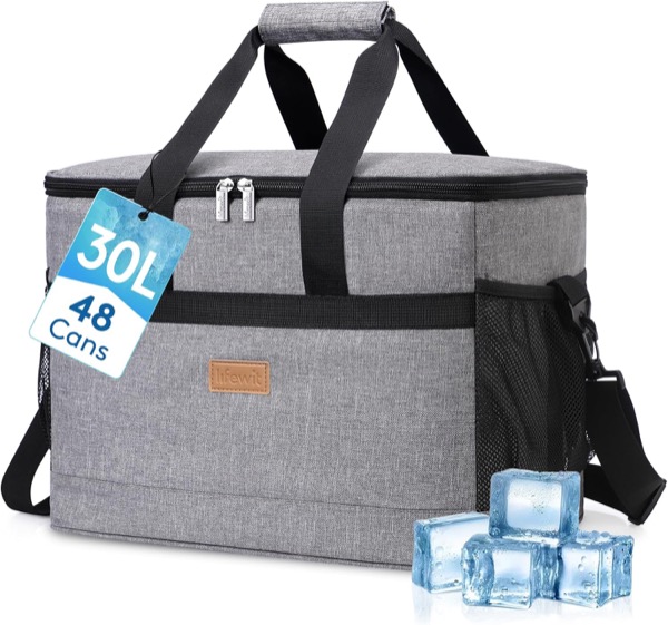 Garder les surgelés au frais en voiture : le grand sac isotherme 30L, nouveauté Amazon