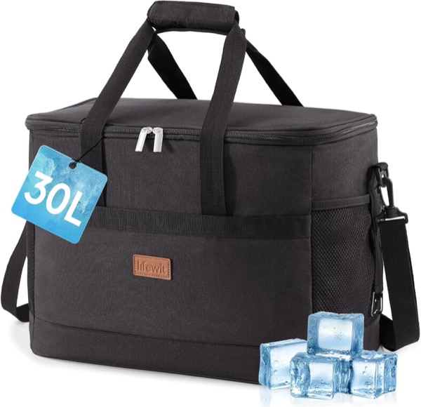 garder les courses surgelées au frais en voiture : sac isotherme 30L, nouveauté Amazon