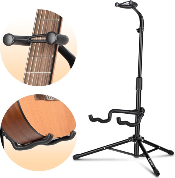 Éviter que ma guitare tombe et s'abîme : support trépied réglable, nouveauté Amazon