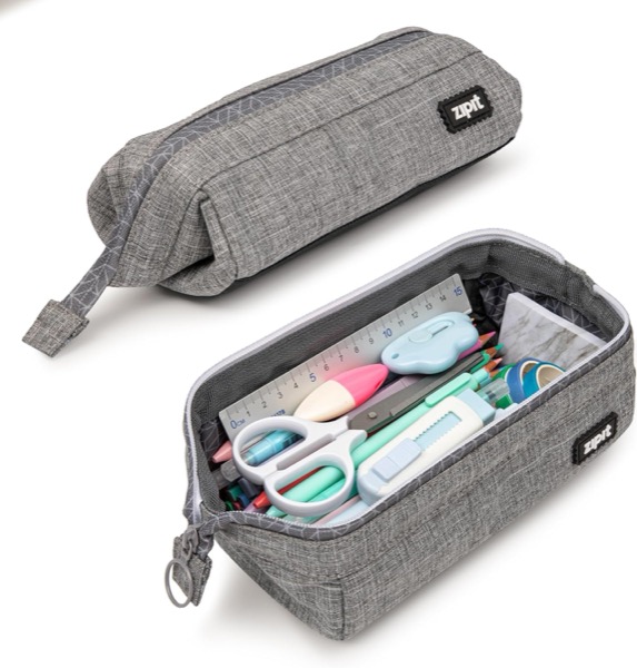 Ranger tous ses stylos école : la trousse grande capacité ZIPIT, nouveauté Amazon